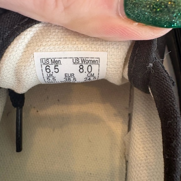 Vans Authentic Black Sneakers New US Women’s 8 Men’s 6.5 NWOT - Picture 6 of 6